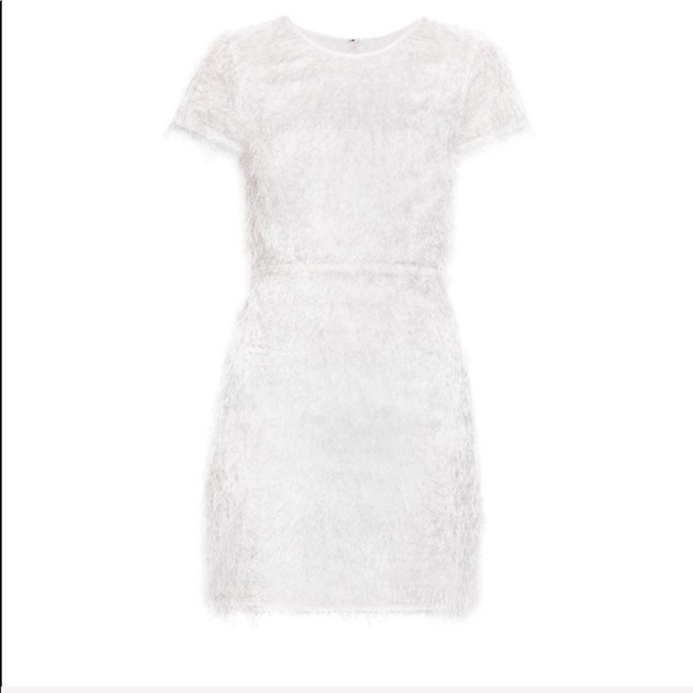 NWT BCBGeneration Short Sleeve Fringe Dress